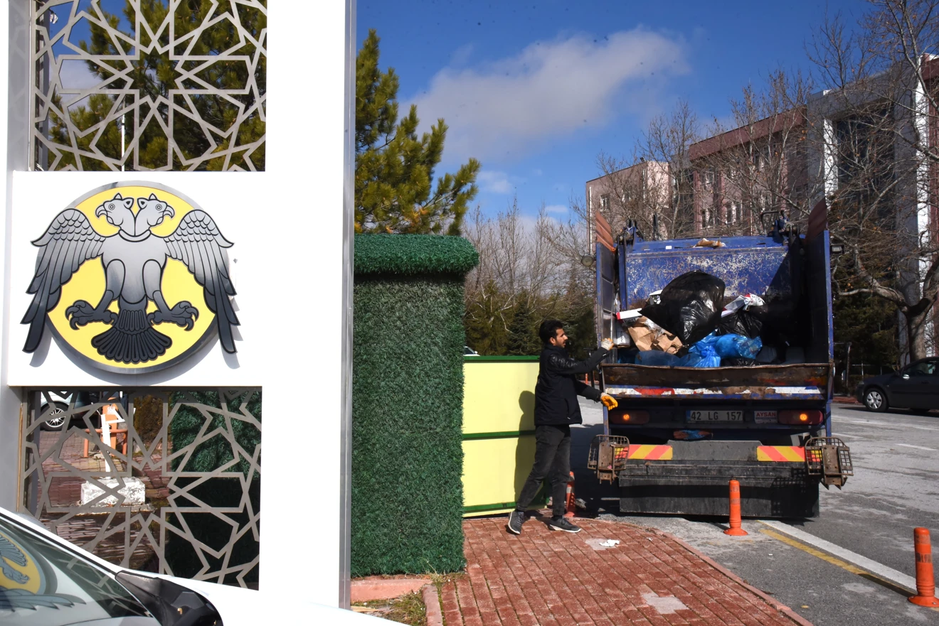 ‘Sıfır Atık’ Seferberliğinde Öncü Üniversitelerden Biri: Selçuk Üniversitesi